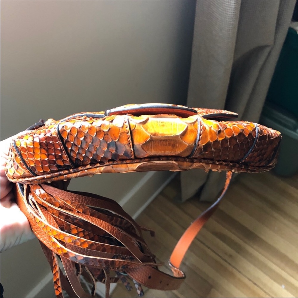 Gucci Python/Snake crossbody bag, Rare, Runway Exotic - Picture 3 of 6